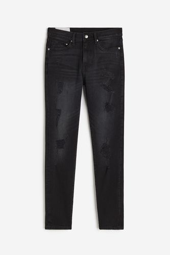 Skinny Jeans Schwarz in Größe 30/32. Farbe: - H&M - Modalova