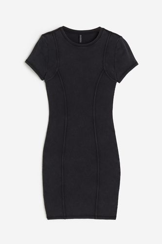 Bodycon-Kleid Schwarz, Alltagskleider in Größe L. Farbe: - H&M - Modalova