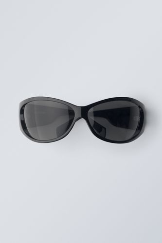 Sonnenbrille Strike Schwarz, Sonnenbrillen in Größe Onesize. Farbe: - Weekday - Modalova