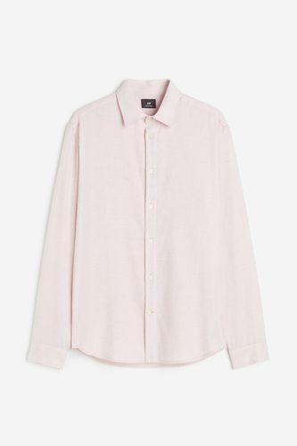 Flanellhemd in Regular Fit Hellrosa, Freizeithemden Größe L. Farbe: - H&M - Modalova