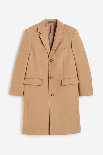 Mantel aus Wollmix Dunkelbeige, Mäntel in Größe XXL. Farbe: - H&M - Modalova