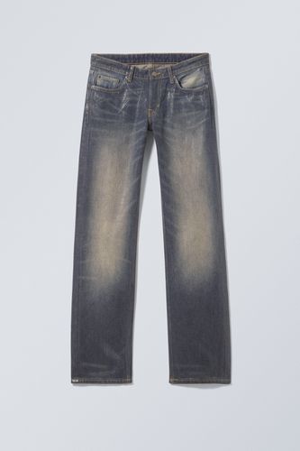 Tief sitzende beschichtete Jeans Arrow , Straight in Größe W 29 - Weekday - Modalova