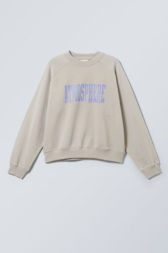 Sweatshirt mit Raglanärmeln und Grafikprint , Sweatshirts in Größe XS - Weekday - Modalova