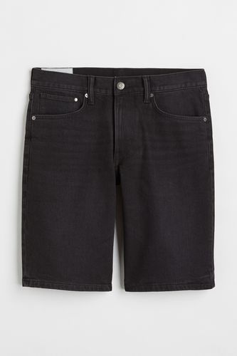 Jeansshorts Regular Schwarz in Größe W 28. Farbe: - H&M - Modalova