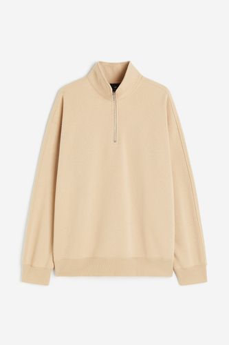 THERMOLITE® Sweatshirt mit Zipper in Loose Fit Hellbeige, Sweatshirts Größe XS. Farbe: - H&M - Modalova