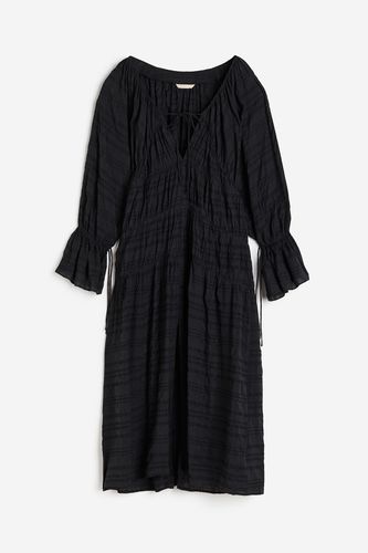 Oversized Kleid Schwarz, Alltagskleider in Größe XS. Farbe: - H&M - Modalova