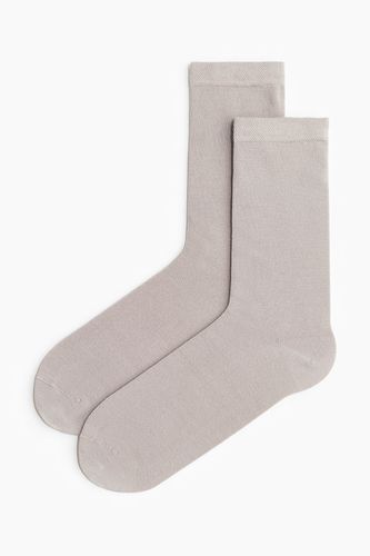 Socken aus Bambusmischung Hellbeige in Größe 37/39. Farbe: - H&M - Modalova