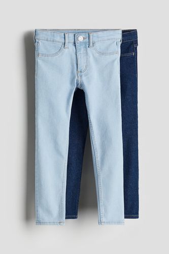 Er-Pack Skinny Fit Jeans Helles Denimblau/Denimblau in Größe 110. Farbe: - H&M - Modalova