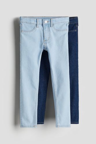 Er-Pack Skinny Fit Jeans Helles Denimblau/Denimblau in Größe 116. Farbe: - H&M - Modalova