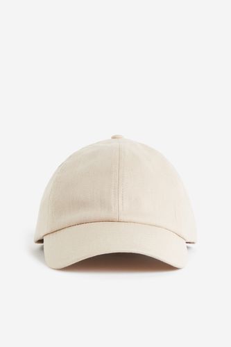 Cap aus Leinen Hellbeige, Caps in Größe XS/S. Farbe: - H&M - Modalova