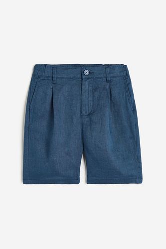 Leinenshorts Marineblau in Größe 116. Farbe: - H&M - Modalova