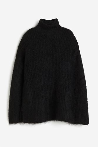 Turtleneck-Pullover aus Mohairmix Schwarz in Größe S. Farbe: - H&M - Modalova