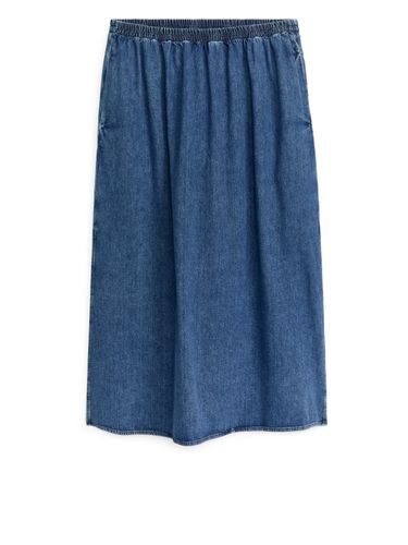 Maxi-Jeansrock Blau, Röcke in Größe 38. Farbe: - Arket - Modalova