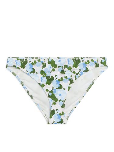 Bikinihose mit niedrigem Bund Weiß/Blau/Grün, Bikini-Unterteil in Größe 42. Farbe: - Arket - Modalova