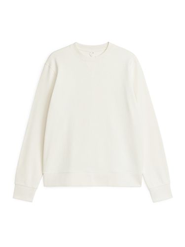 Sweatshirt aus French Terry Weiß, Sweatshirts in Größe XS. Farbe: - Arket - Modalova