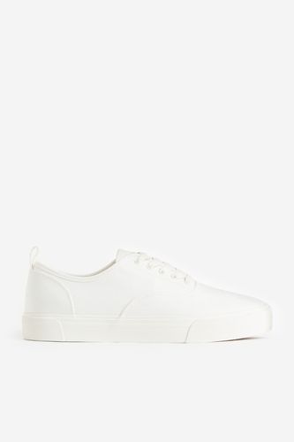 Sneaker aus Canvas Weiß, Sneakers in Größe 40. Farbe: - H&M - Modalova