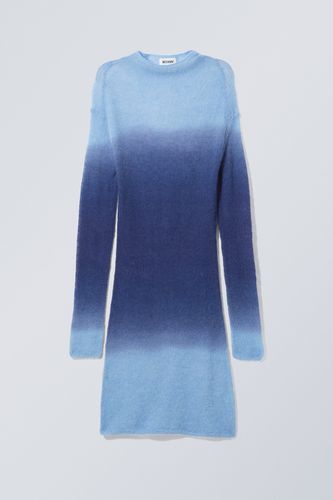 Strickkleid Tini Blau, Alltagskleider in Größe L. Farbe: - Weekday - Modalova