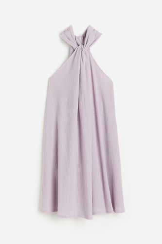 Neckholder-Kleid in A-Linie Flieder, Alltagskleider Größe XXL. Farbe: - H&M - Modalova