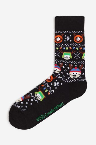 Socken mit Motiv Schwarz/South Park in Größe 37/39. Farbe: - H&M - Modalova