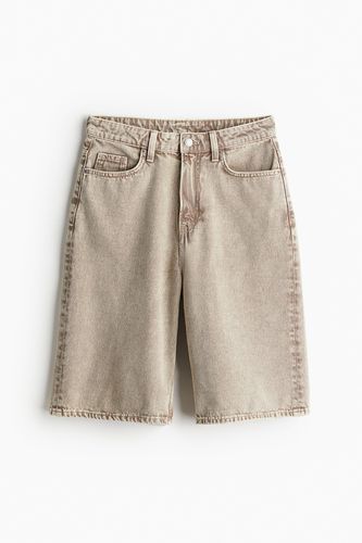 Bermuda Baggy High Denimshorts in Größe 46 - H&M - Modalova