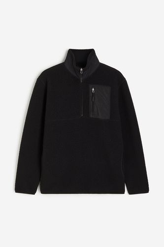 THERMOLITE® Shirt aus Teddyfleece Regular Fit Schwarz, Funktionskleidung – Jacken in Größe S. Farbe: - H&M - Modalova