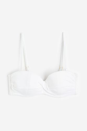 Balconette-Bikinitop Weiß, Bikini-Oberteil in Größe 80B. Farbe: - H&M - Modalova