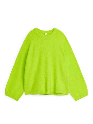 Pullover aus Alpaka-Mix Leuchtendes Grün in Größe S. Farbe: - Arket - Modalova