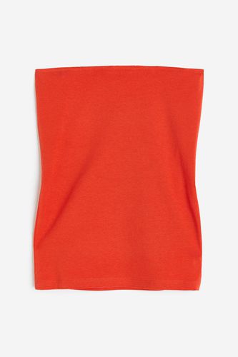 Tubetop Orangerot, Tops in Größe L. Farbe: - H&M - Modalova