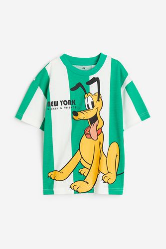 T-Shirt mit Print Grün/Pluto, T-Shirts & Tops in Größe 134/140. Farbe: - H&M - Modalova
