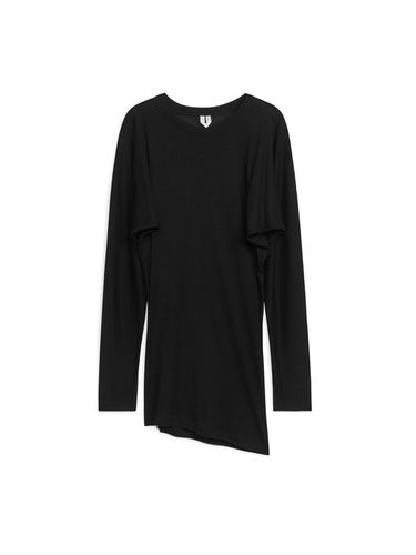 Shirt aus Lyocell Schwarz, Tops in Größe XS. Farbe: - Arket - Modalova