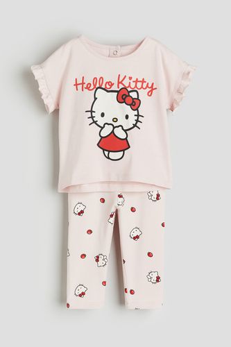 Teiliges Set mit Print Hellrosa/Hello Kitty, Kleidung Sets in Größe 86. Farbe: - H&M - Modalova