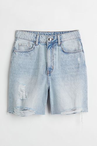 Bermudashorts High Waist Hellblau in Größe 34. Farbe: - H&M - Modalova