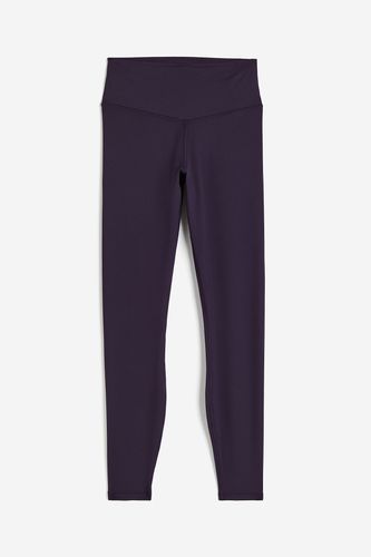 SoftMove™ Sportleggings Dunkles Pflaumenlila, Sport – Leggings in Größe XS. Farbe: - H&M - Modalova