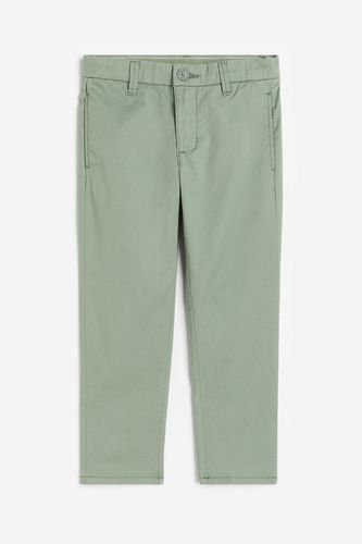 Chino aus Twill Khakigrün, Chinohosen in Größe 92. Farbe: - H&M - Modalova