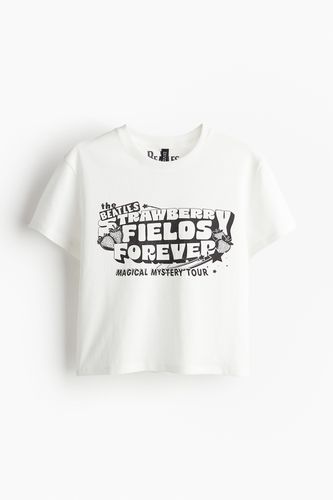 T-Shirt mit Print Weiß/The Beatles in Größe S. Farbe: - H&M - Modalova
