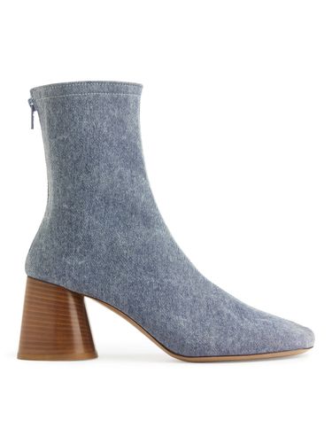 Sock Boots aus Denim Blau, Stiefel in Größe 40. Farbe: - Arket - Modalova