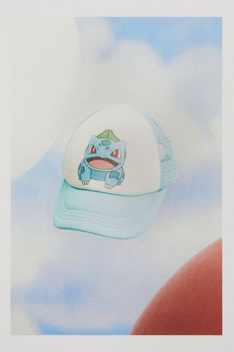 Bedruckte Cap Türkis/Pokémon, Caps in Größe 92/116. Farbe: - H&M - Modalova