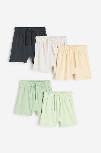 Er-Pack Shorts aus Baumwolljersey Hellgrün/Hellgelb in Größe 56. Farbe: - H&M - Modalova