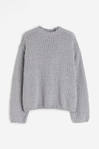 Bouclé-Pullover Grau in Größe S. Farbe: - H&M - Modalova