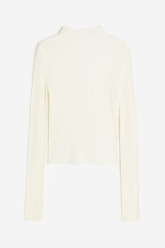 Gerippter Pullover Cremefarben in Größe XXL. Farbe: - H&M - Modalova