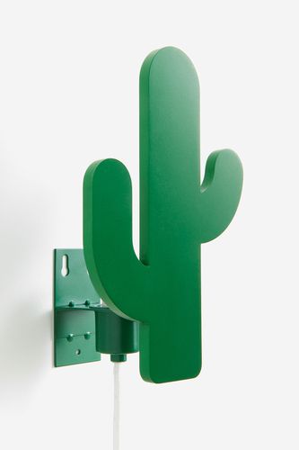 Kaktusförmige Wandleuchte Grün/Kaktus in Größe Onesize. Farbe: - H&m Home - Modalova