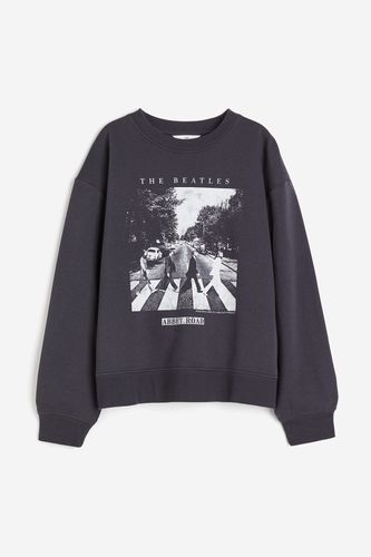 Sweatshirt mit Motiv Dunkelgrau/The Beatles, Sweatshirts in Größe XS. Farbe: - H&M - Modalova