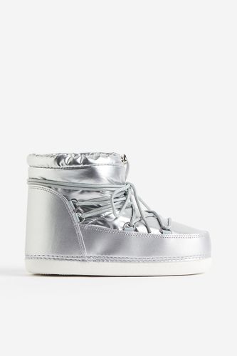 Zuri Metallic Ankle Boots Silber, Stiefeletten in Größe 39. Farbe: silver - Public Desire - Modalova