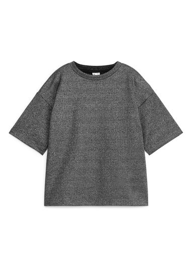 Glitzer-T-Shirt hellgrau/Metallic, T-Shirts & Tops in Größe 86/92. Farbe: - Arket - Modalova