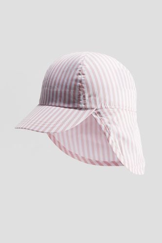 Panel-Cap aus Baumwolle Rosa/Weiß gestreift, Caps in Größe 98/104. Farbe: - H&M - Modalova