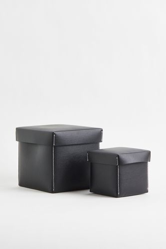 Er-Pack Aufbewahrungsboxen Schwarz, Gefäß in Größe Onesize. Farbe: - H&m Home - Modalova