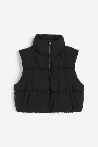 Puffer-Weste Schwarz, Westen in Größe XXXS. Farbe: - H&M - Modalova