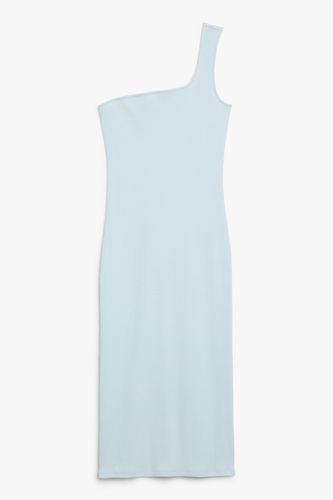 One-Shoulder-Schlauchkleid Himmelblau, Alltagskleider in Größe XL. Farbe: - Monki - Modalova