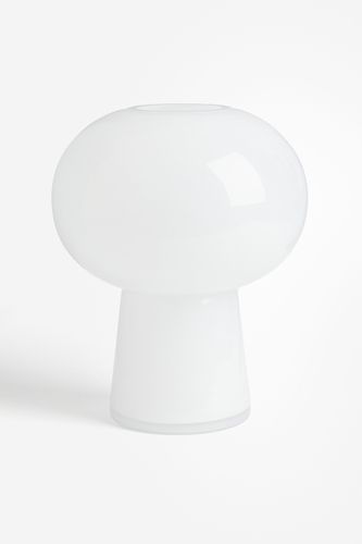 Glänzende Glasvase Weiß in Größe Onesize. Farbe: - H&m Home - Modalova