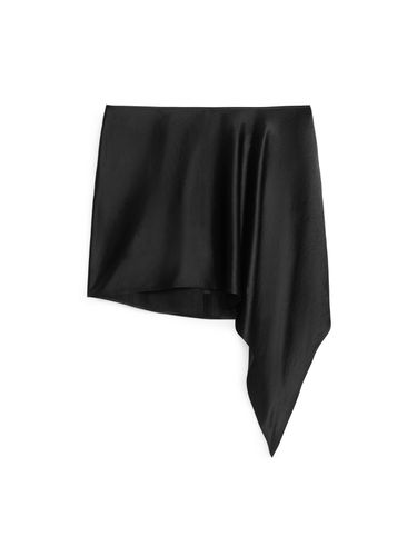 Minirock aus Satin Dunkelgrau, Röcke in Größe 36. Farbe: - Arket - Modalova